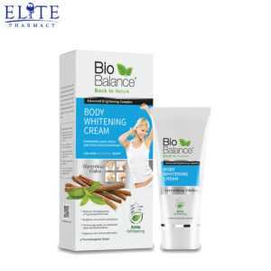بيوبلاس كريم لتبيض الجسم 60مل Bio Balance Body Whitening Cream 60 Ml صيدليات ايليت