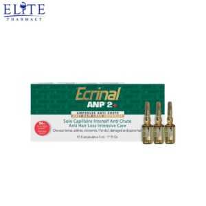 امبولات اكرينال للشعر Ecrinal ANP 2 Anti Hairloss Intensive Care 8 Ampoules