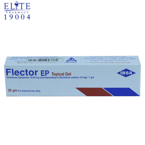 Flector 1% topical gel 25 gm for Rheumatic inflammatory
